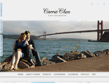 Tablet Screenshot of carriechenphotography.net